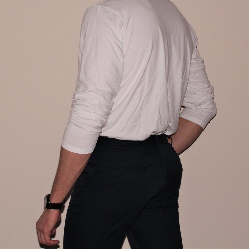 Jomers Lightweight Italian Navy Twill Chino